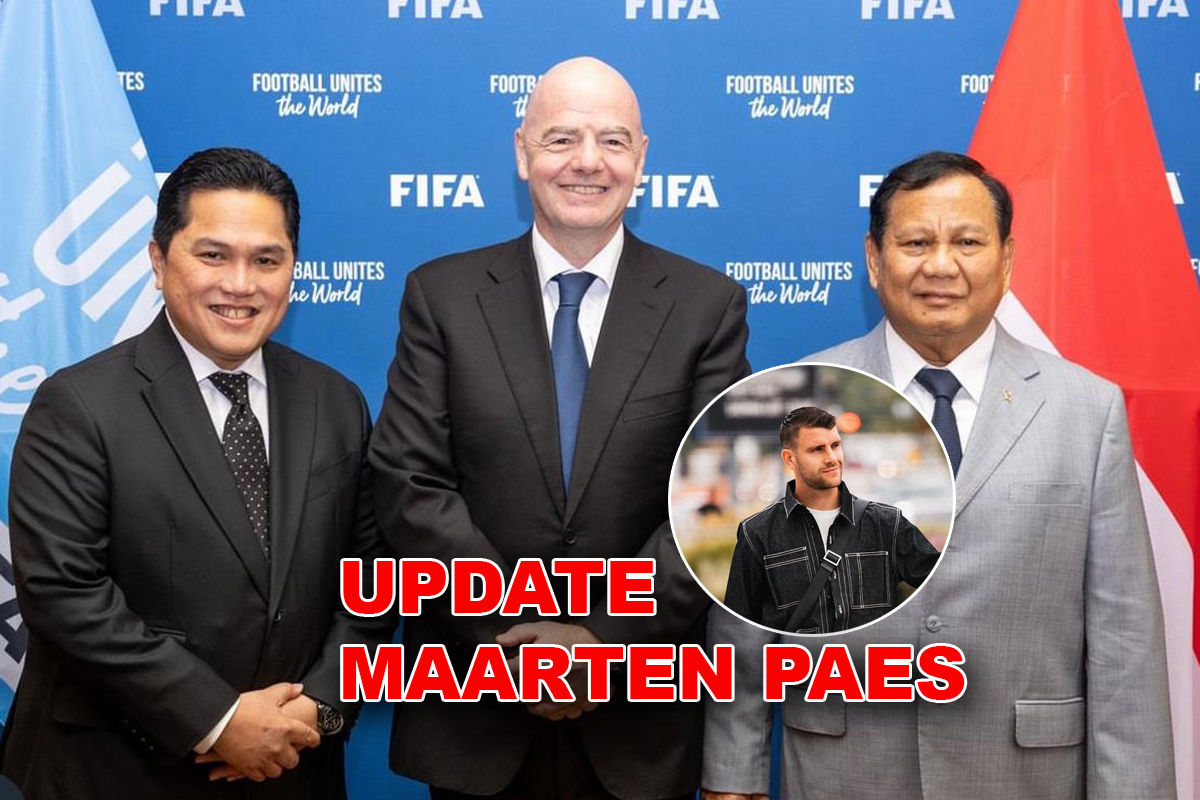 UPDATE TERBARU! Erick Thohir Ungkap Status Maarten Paes di CAS: Ada sidang, ada apa ya kita tunggu