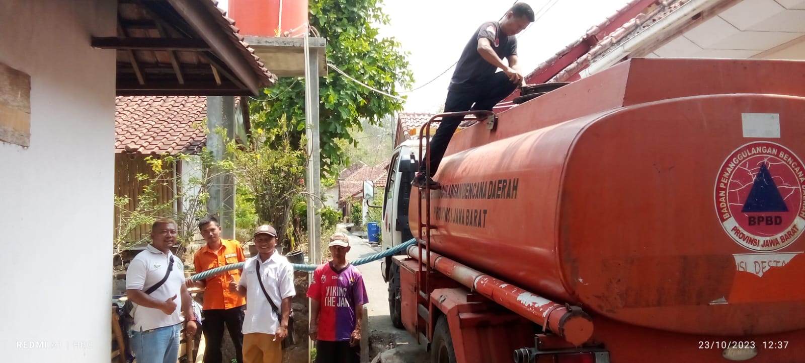 Musim Kemarau, Puluhan Desa Alami Kekeringan, Tiga Bulan BPBD Kuningan Kirim 2 Juta Liter Air Bersih