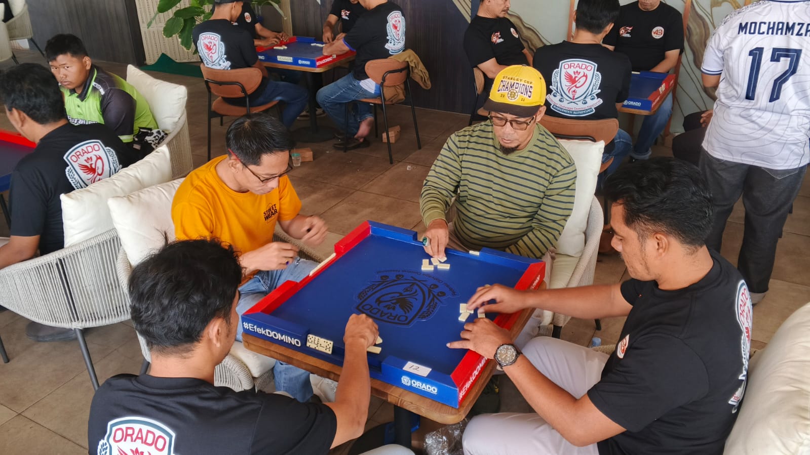 Turnamen Domino ORADO Kuningan Diikuti 32 Tim, Hadiah Rp4 Juta