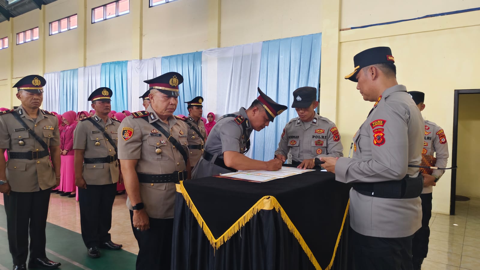 Rotasi Jabatan Polres Kuningan, Tujuh Kapolsek Berganti