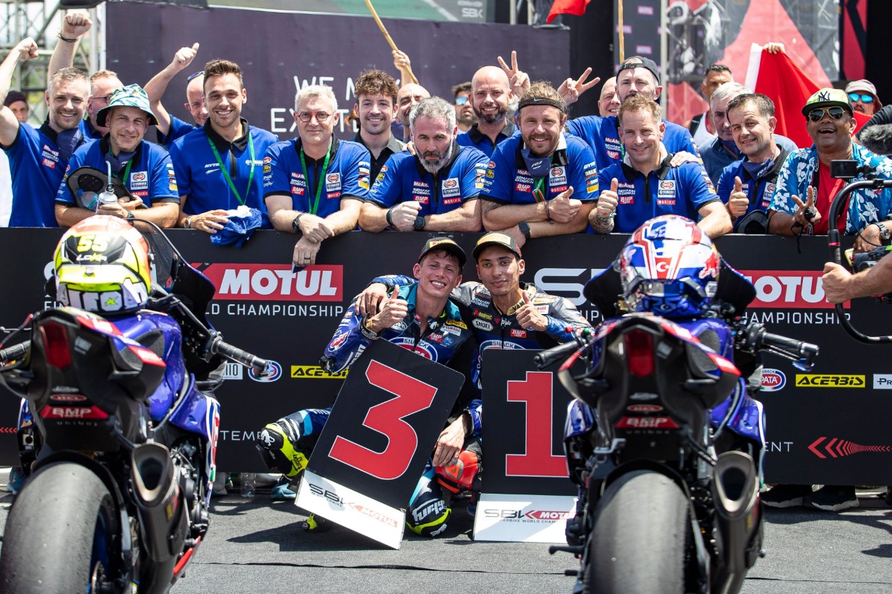 Dominasi Razgatlıoğlu dan Yamaha di Mandalika, Locatelli Raih Superpole Podium   