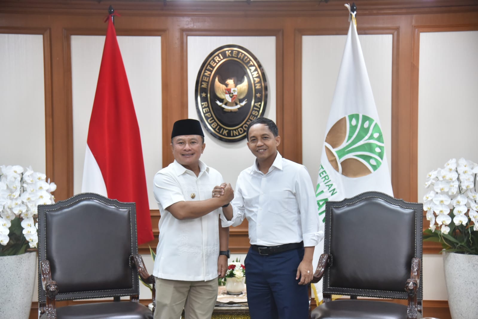 Bupati Kuningan Temui Menteri Kehutanan, Usulkan Skema Keadilan Ekologis untuk Daerah Konservasi