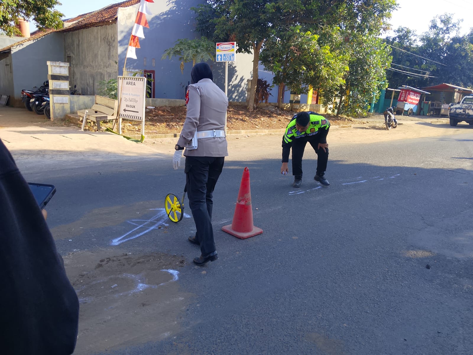Pelajar 16 Tahun Jadi Korban Lakalantas di Jalan Raya Cidahu Kuningan