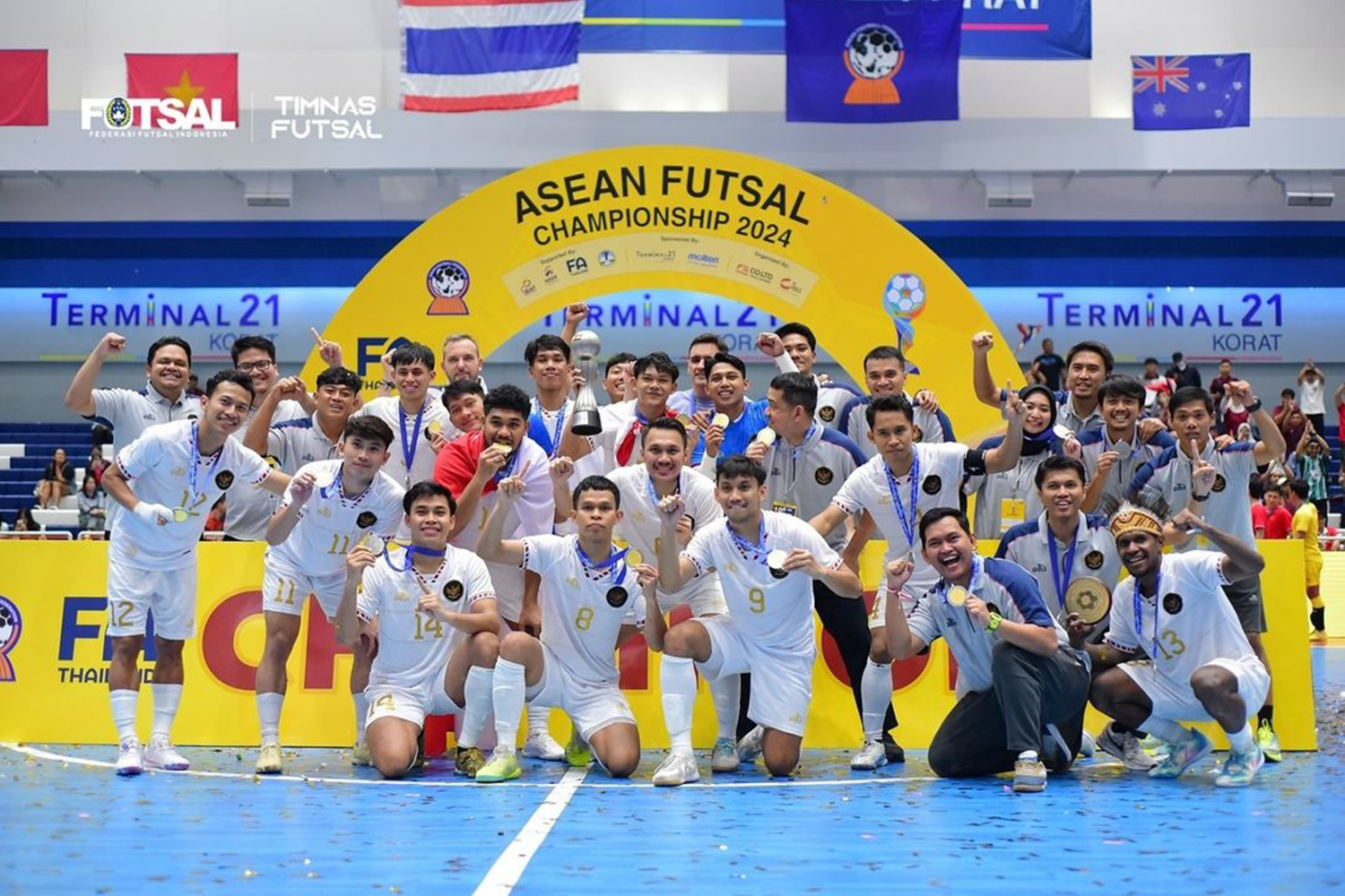 Juara Piala AFF 2024, Timnas Futsal Indonesia Diguyur Bonus, Segini Besarnya