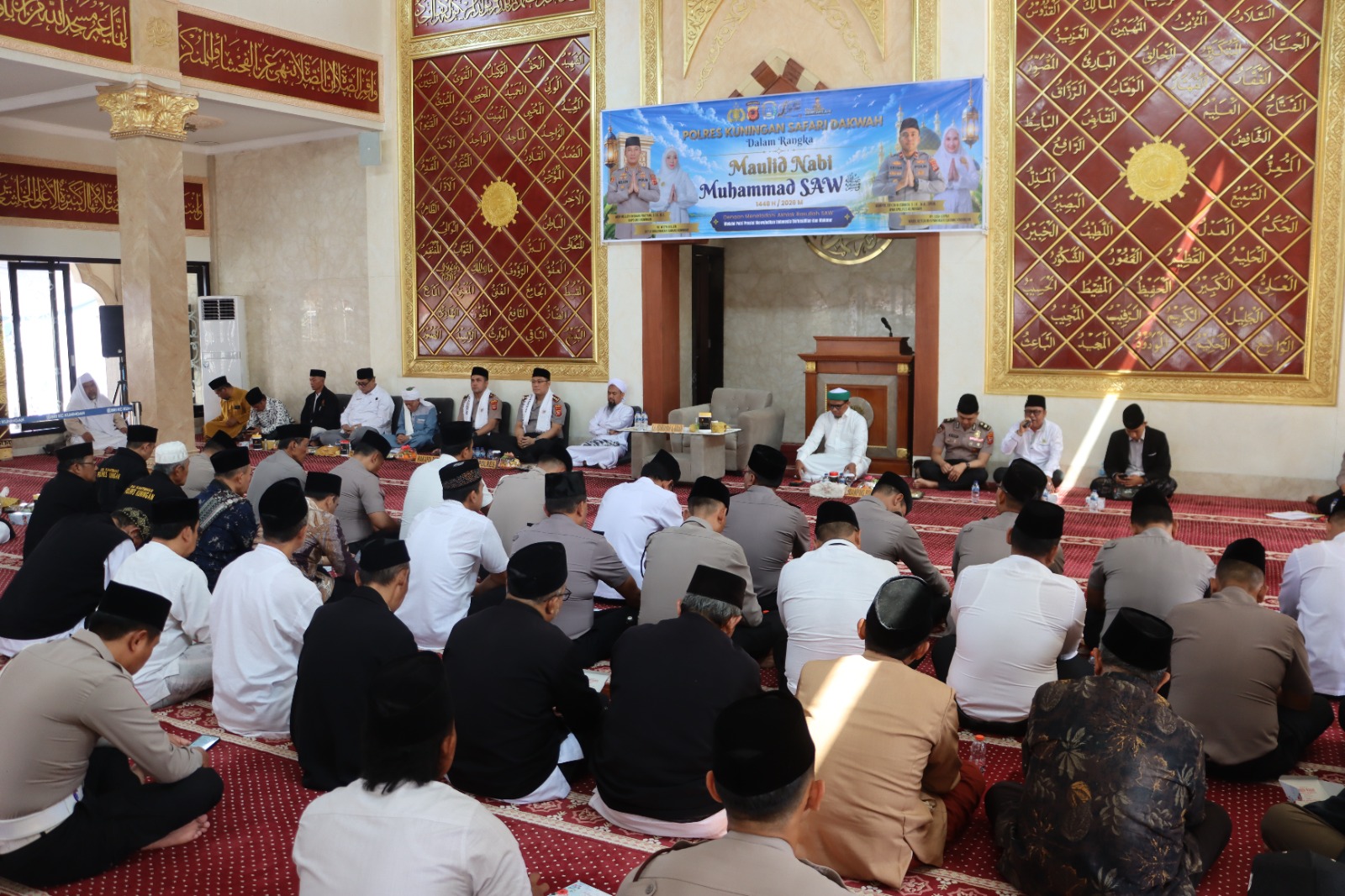 Maulid Nabi, Kapolres Kuningan Ajak Polisi Teladani Akhlak Rasulullah
