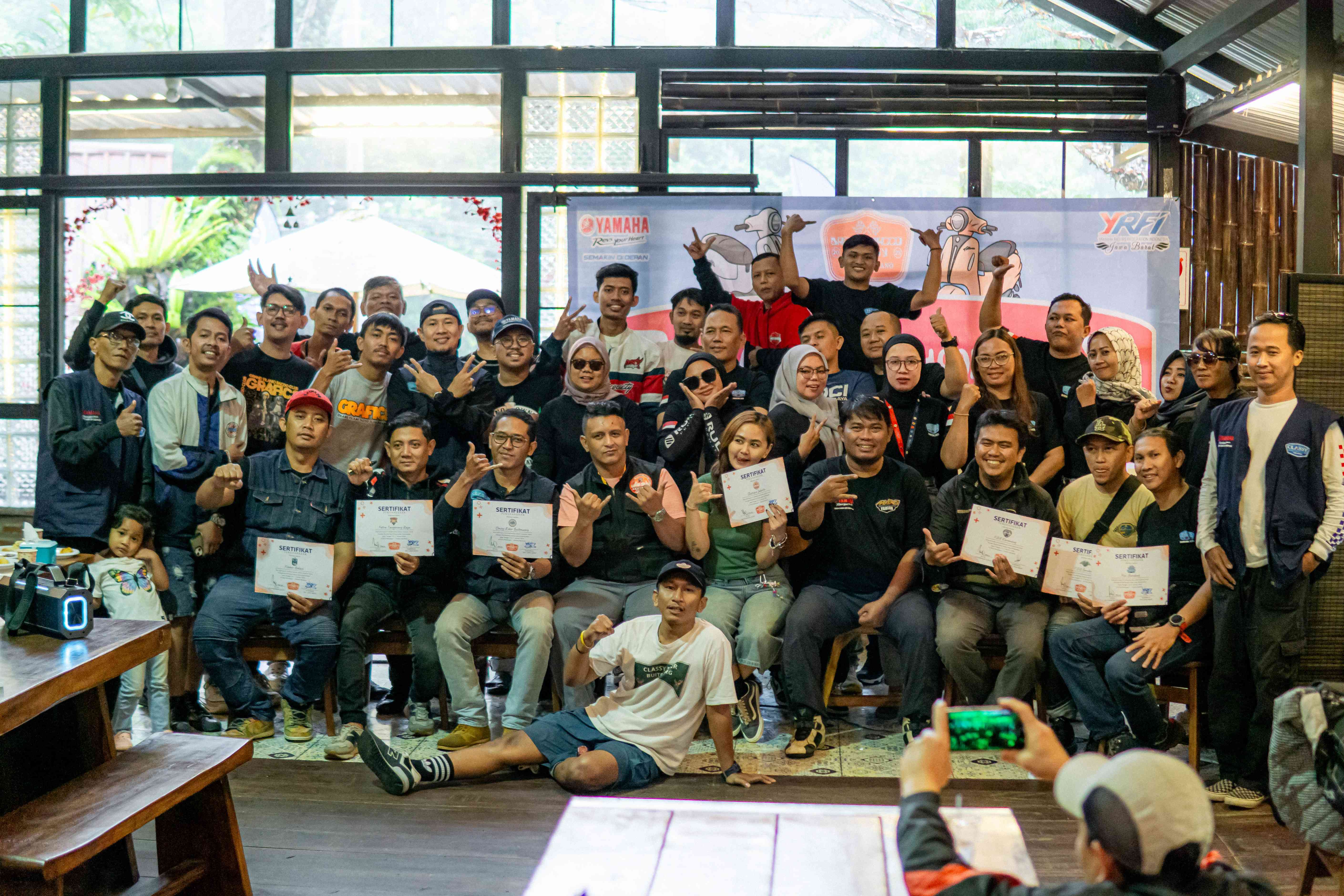 Yamaha Classy Jabar Ngariung, Merayakan Kebersamaan Komunitas dengan Gaya Nyentrik