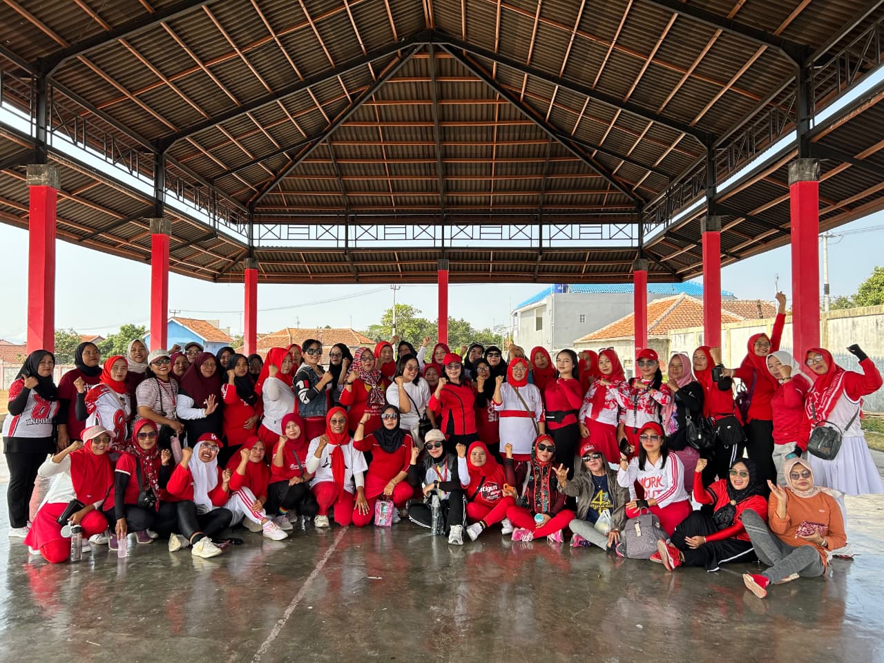 Wanoja Perjuangan Kuningan Sambangi Desa, Sehat Bersama hingga Dorong UMKM