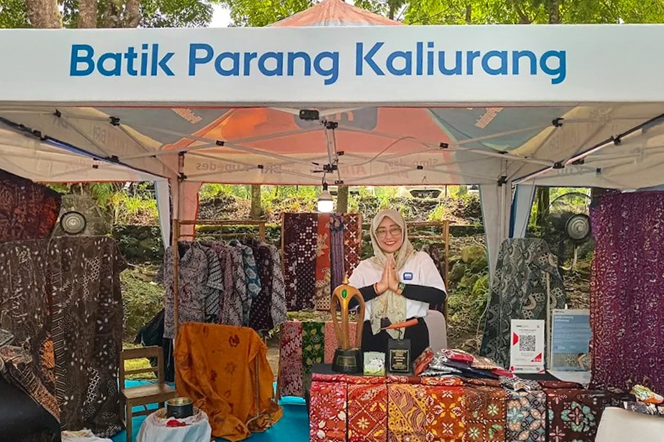 Sinergi BRI dengan UMKM Lokal, Batik Parang Kaliurang Jadi Unggulan