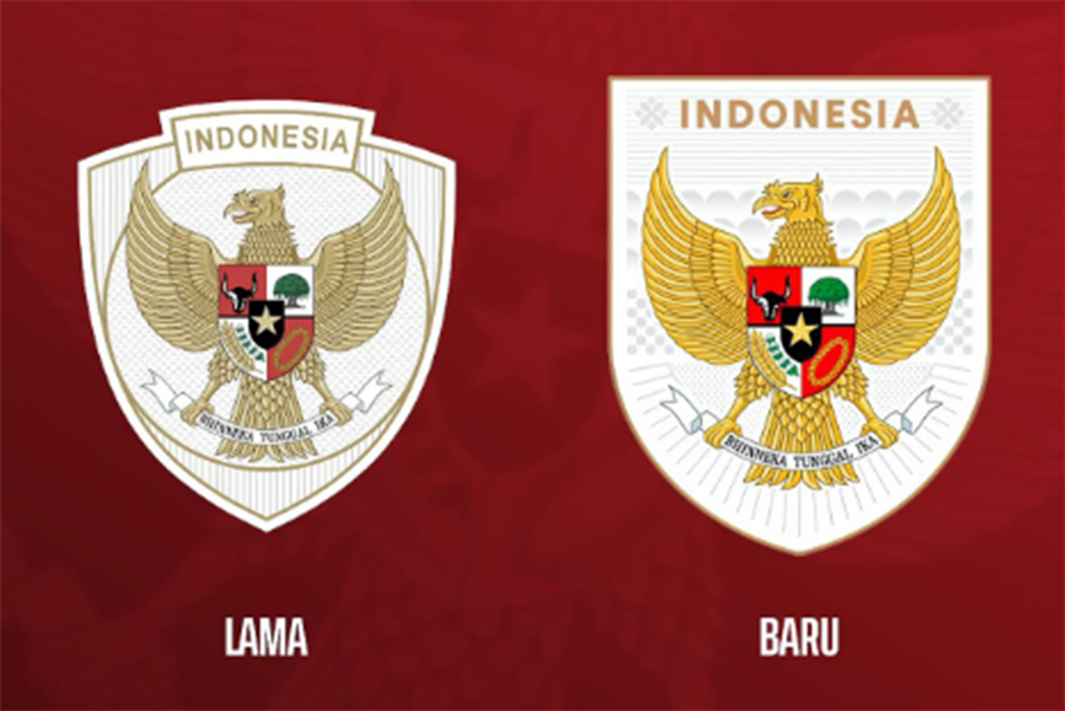 Logo Garuda di Jersey Timnas Indonesia Berubah, Ini Maknanya