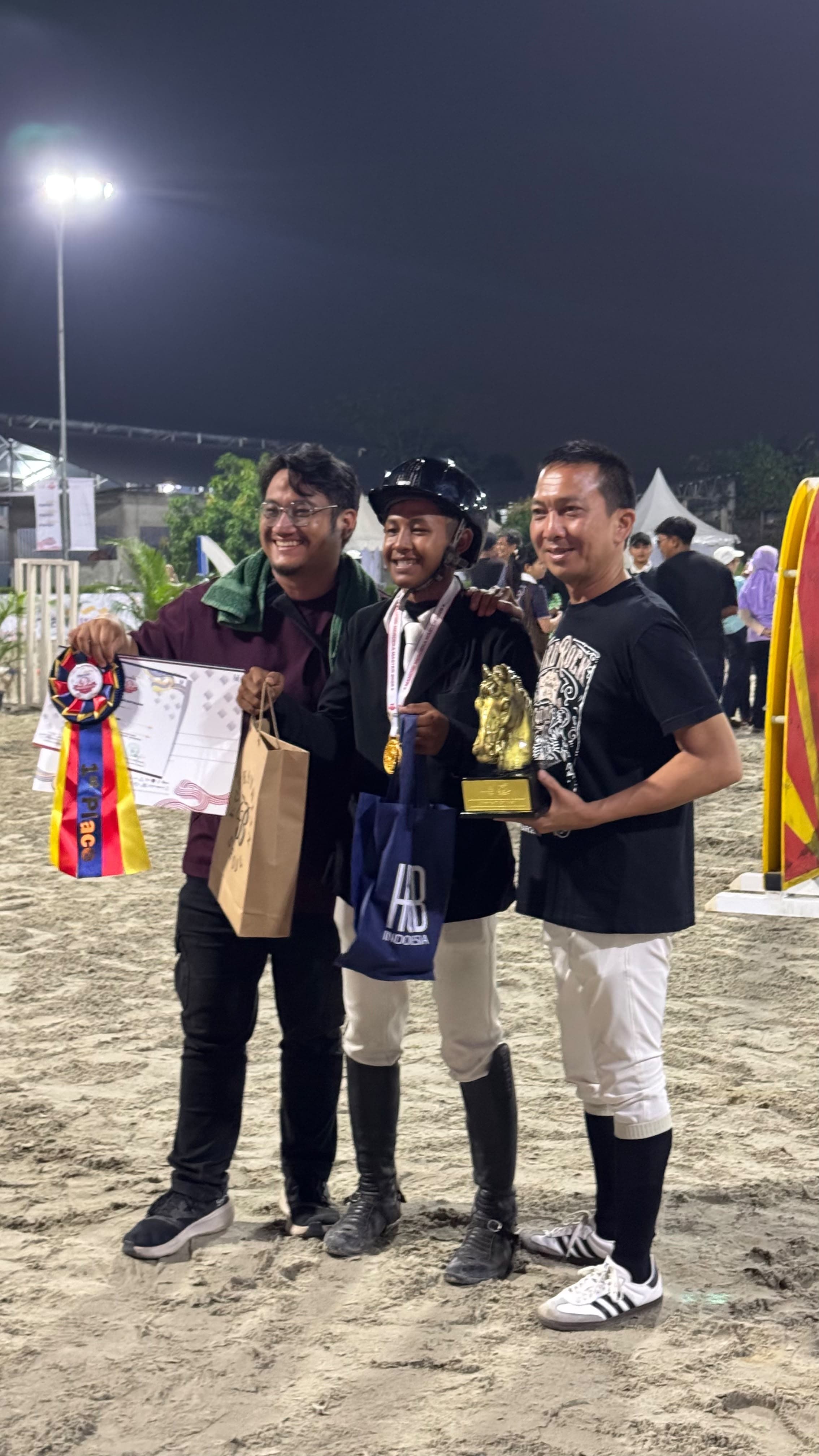 Ganas di Arena! Rider Muda Kuningan Rizqy Taklukkan President Cup 2026