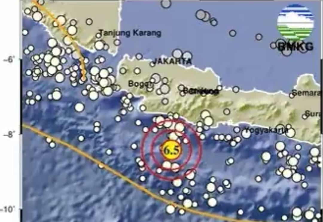 BREAKING NEWS: Gempa Garut 6,5 Magnitudo, Dirasakan di Cirebon, Kuningan hingga Indramayu