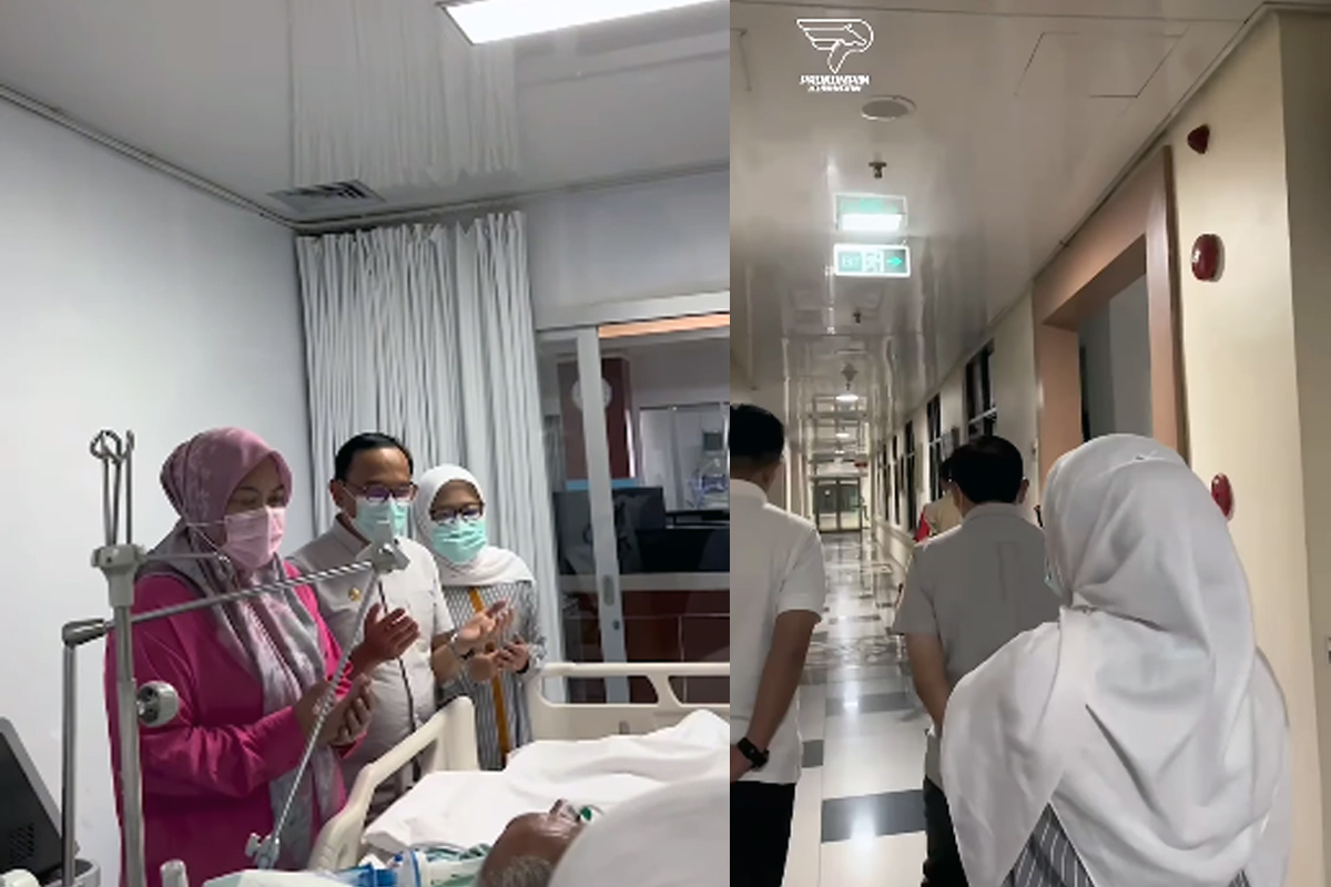 Pj Bupati Kuningan Jenguk Acep Purnama, Sampaikan Kondisi Terkini: Alhamdulillah, Nampaknya…