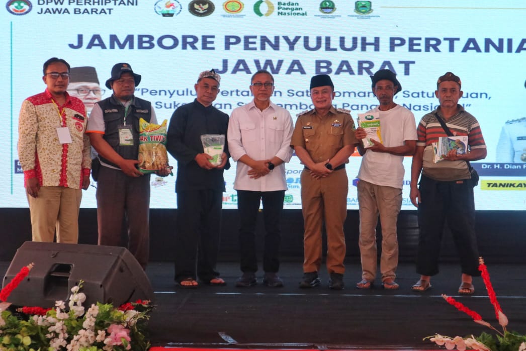 Jambore Penyuluh Pertanian Jawa Barat, Kuningan Catat Surplus Beras 93 Ribu Ton
