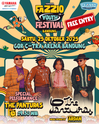 Seru-seruan nonton The Panturas di Yamaha Fazzio Youth Festival Bandung