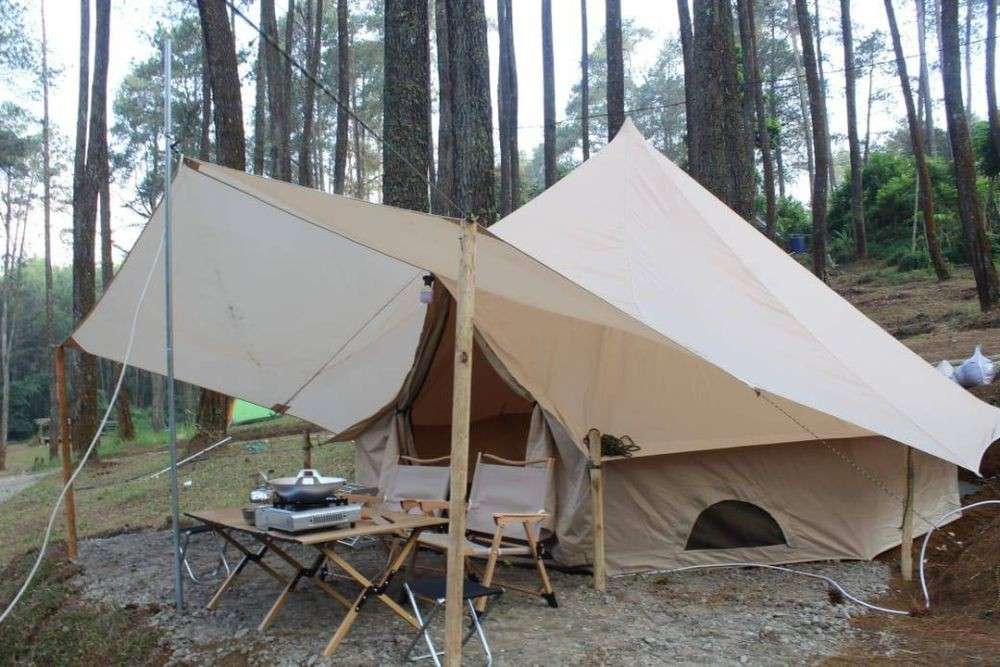 Berkemah di Alam Terbuka, Inilah 3 Tempat Glamping di Cikole Bandung Barat