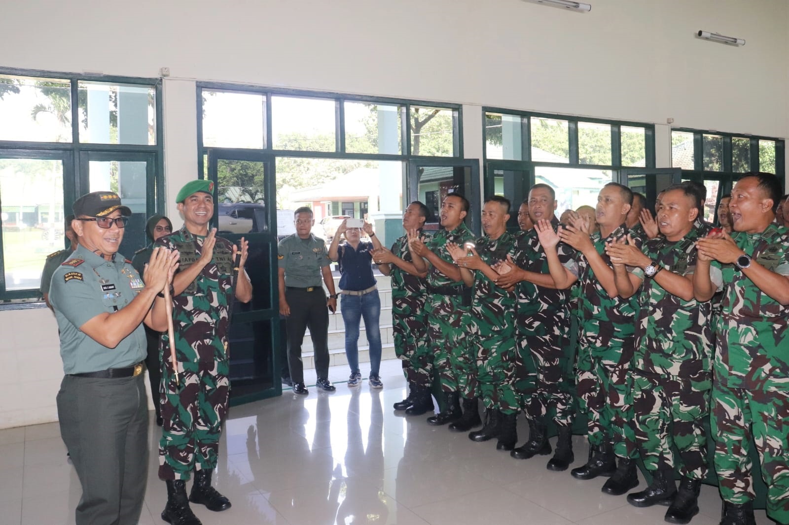 Danrem 063 Sunan Gunung Jati Kunjungi Kodim 0615 Kuningan, Peran Baninsa Jadi Perhatian
