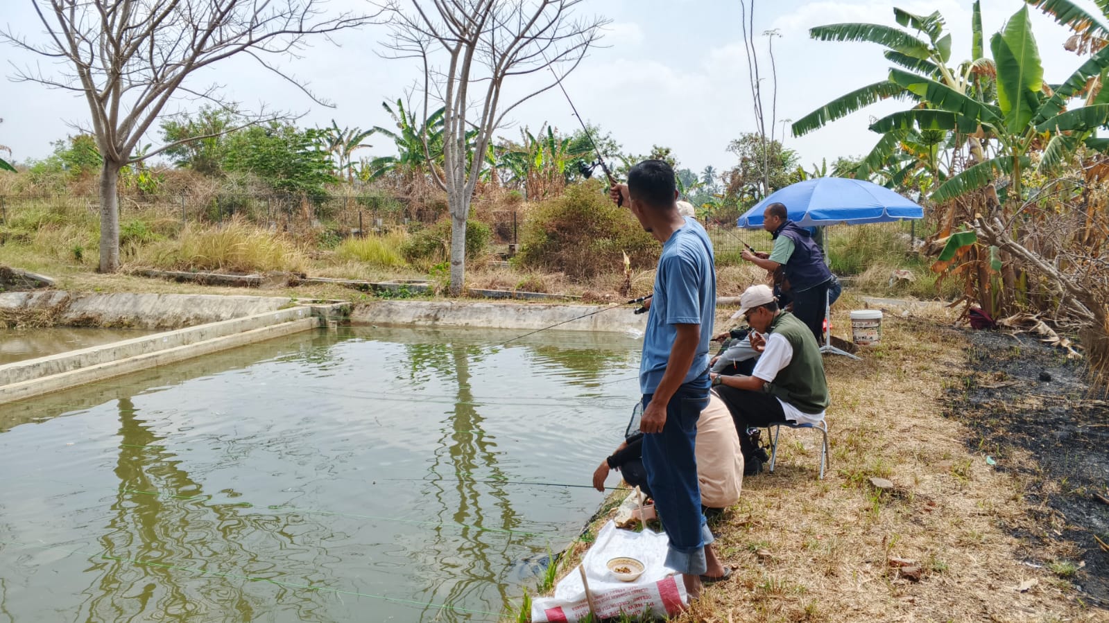 Hari Jadi Kuningan ke-528, UPTD Perikanan Gelar Mancing Bersama