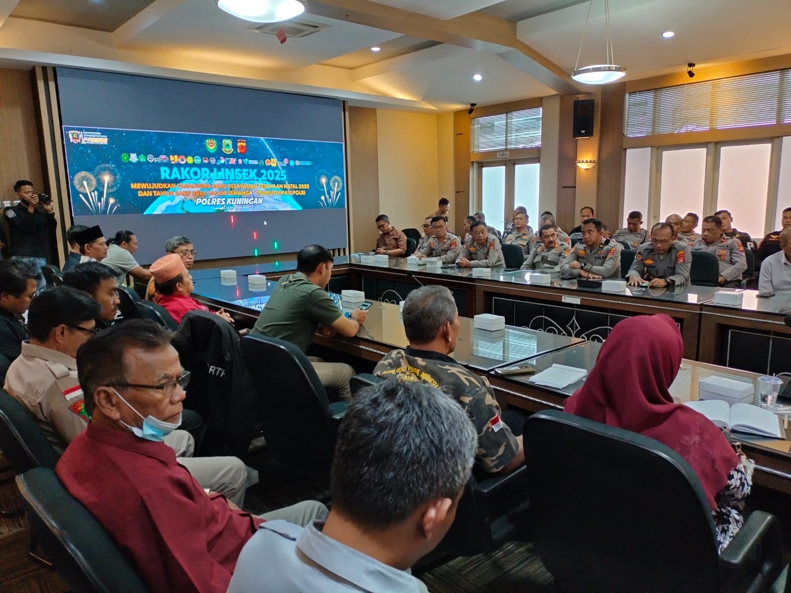 Lintas Sektoral Gelar Rapat, Jamin Kesuksesan Perayaan Nataru di Kuningan