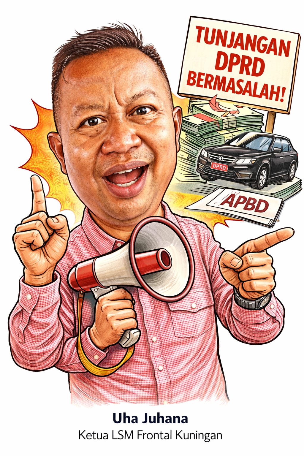 Dugaan Tunjangan DPRD Kuningan Bermasalah, LSM Frontal Ungkap Kejanggalan APBD