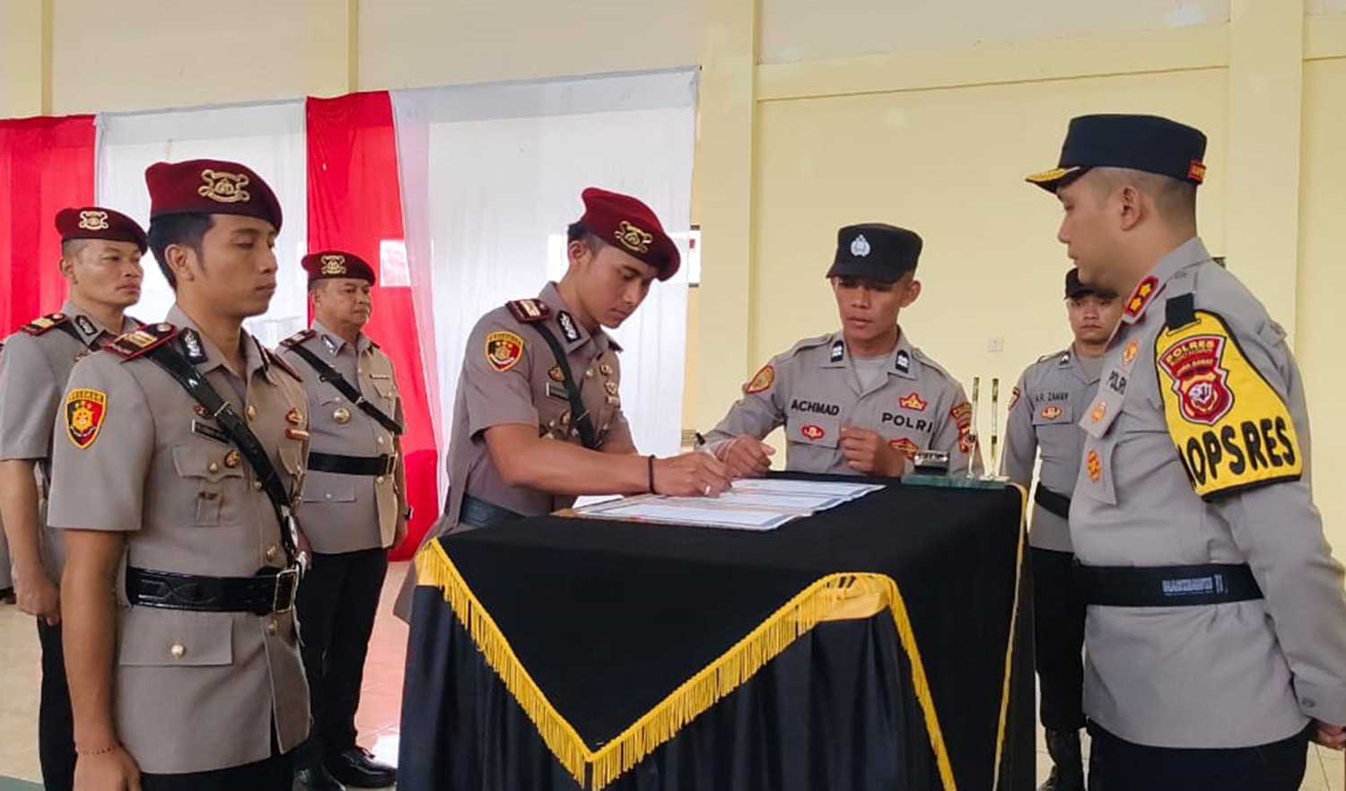 Kasat Reskrim dan Narkoba Berganti, Ini Permintaan Kapolres Kuningan