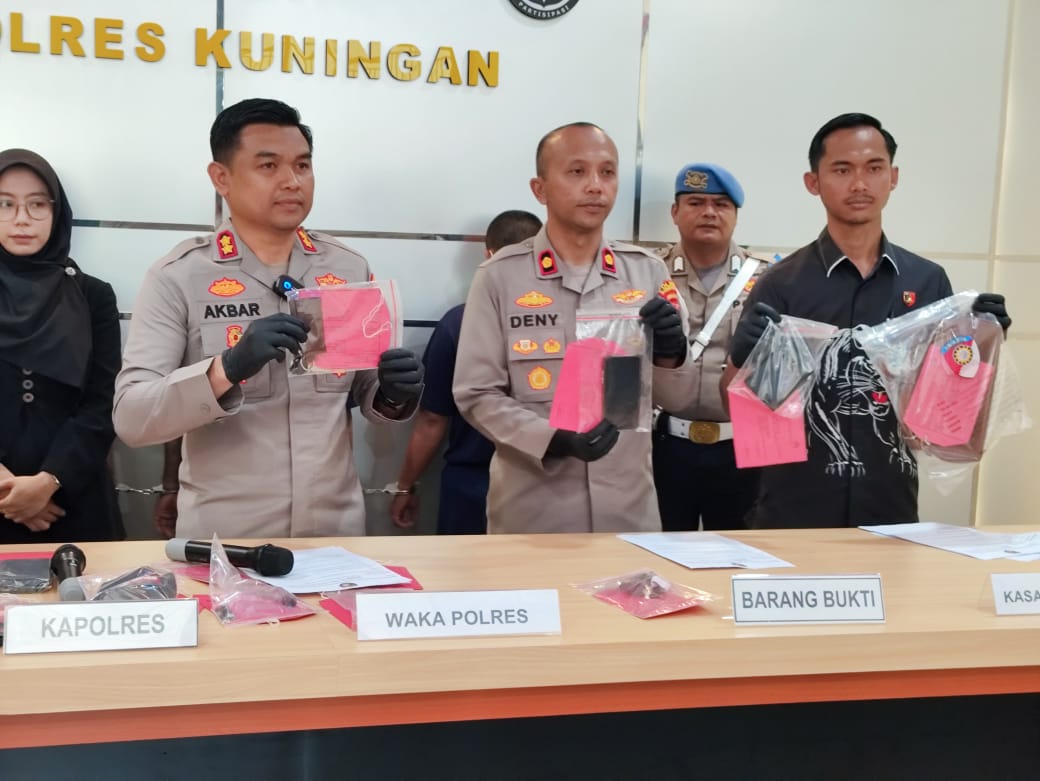 Kasus Penjambretan Mahasiswi di Karangmangu Terungkap, Ini Penjelasan Kapolres Kuningan