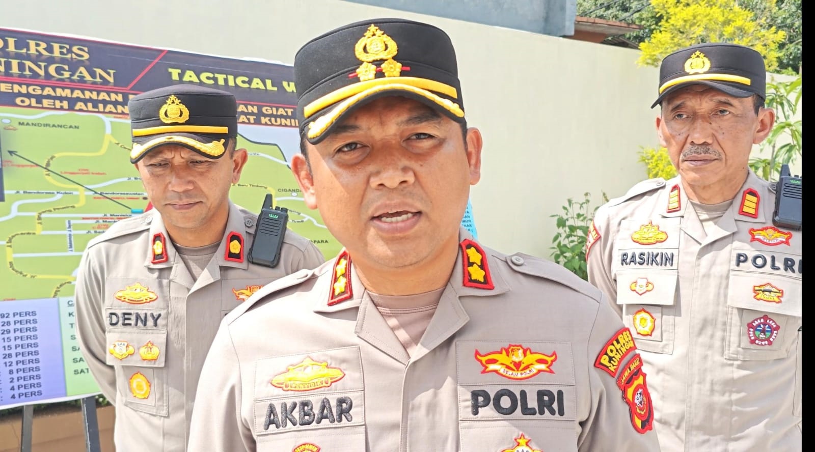 Aksi Demo di BTNGC Skala Besar, Polres Kuningan Siapkan 240 Personel