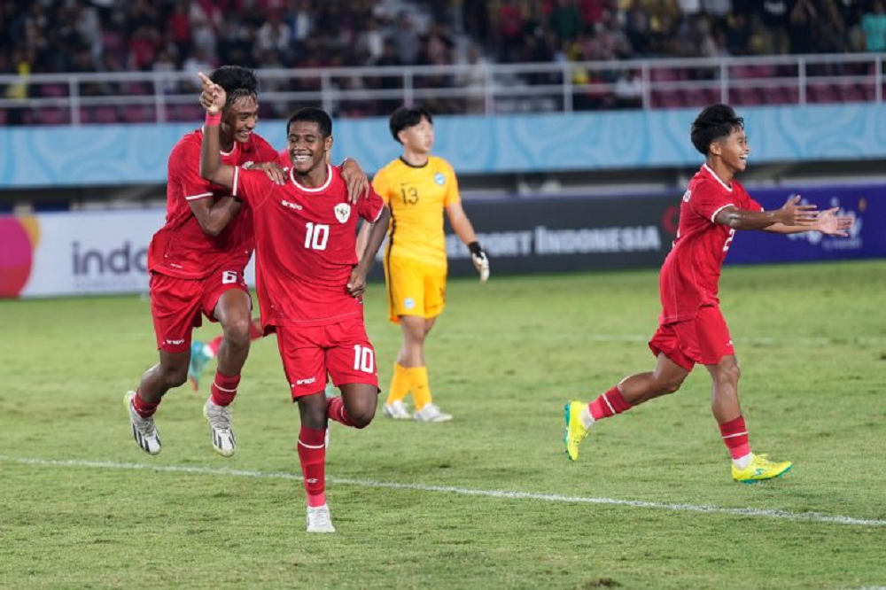 Babak Pertama Semifinal ASEAN CUP U-16, Kartu Kuning Raihan Apriansyah Berbuntut Gol Untuk Australia