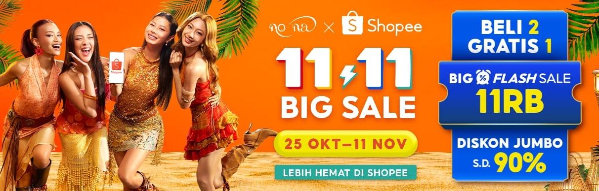 Lirik Lagunya Catchy Banget hingga Nuansa Shooting Pesona Tropis, Kolaborasi no na x Shopee 11.11 Big Sale