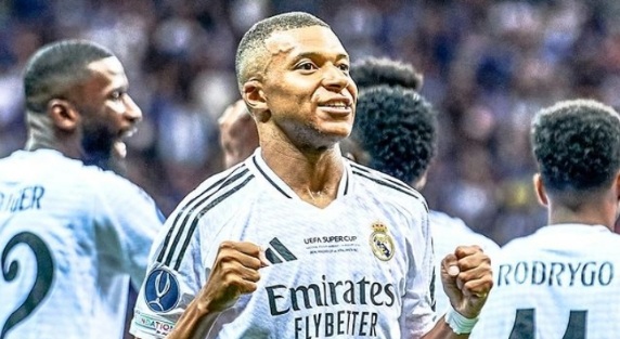 Debut Manis Kylian Mbappe di Real Madrid, Main 83 Menit Cetak 1 Gol, Bantu Los Blancos jadi Juara!