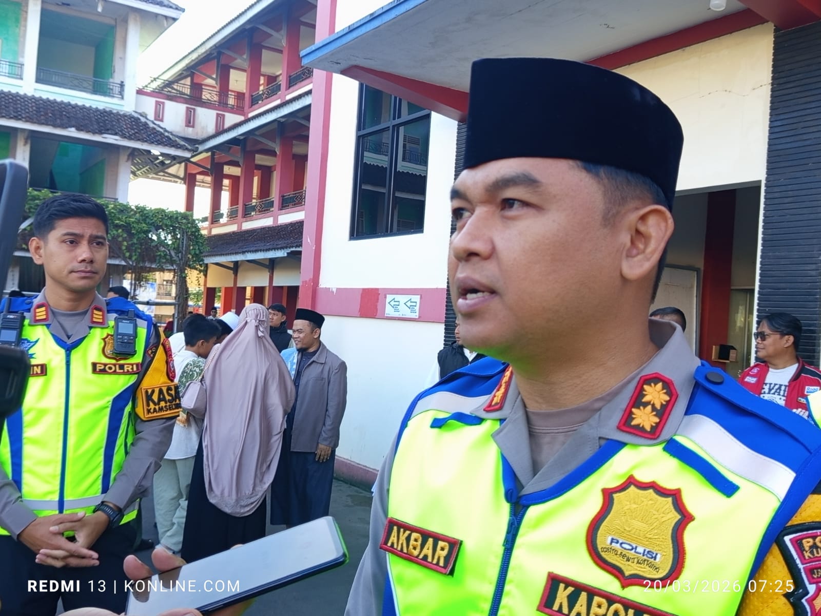 Kapolres Turun ke Lapangan: Salat Ied Warga Muhammadiyah Aman, Arus Balik Jadi Ujian Berikutnya