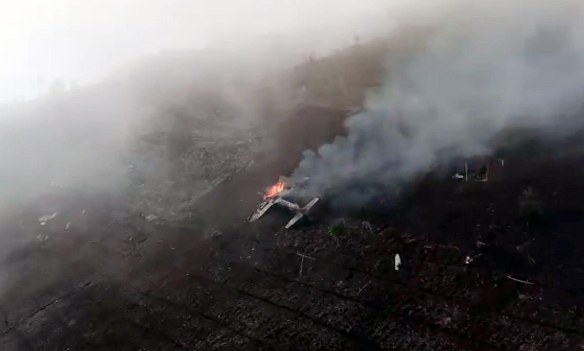 2 Pesawat Super Tucano TNI AU Jatuh di Pasuruan, Warga Tak Berani Mendekat
