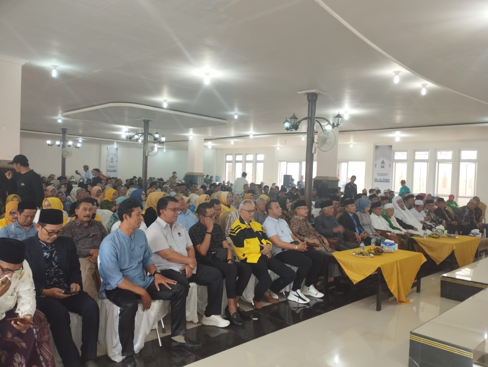 Dian Bupati Kuningan Bergema di Baraya Sport Center, Ratusan Relawan Hadiri Syukuran Dian Cuti dari Sekda