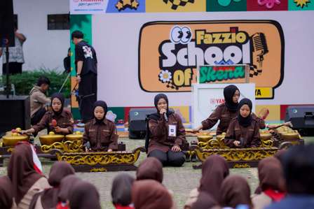 SCHOOL OF SKENA YAMAHA Kembali Hadir di Tasikmalaya, Jadi Momen Perkenalkan FAZZIO SPECIAL EDITION SUNSET BLUE