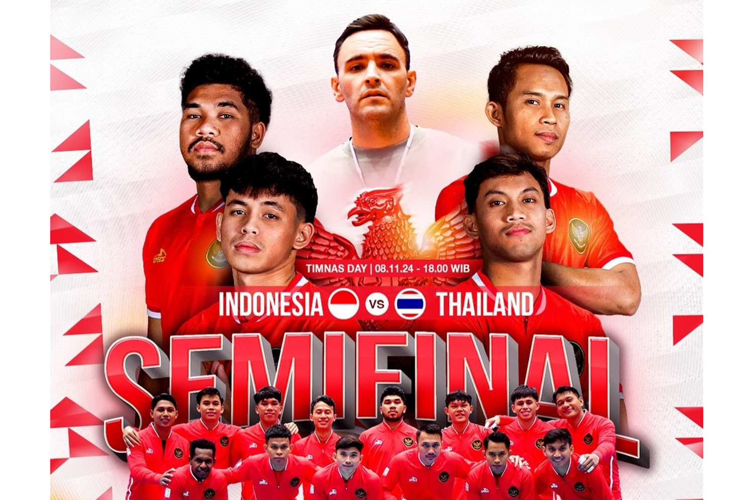 Main Nanti Sore, Timnas Futsal Indonesia Siap Tempur Lawan Thailand di Piala AFF 2024