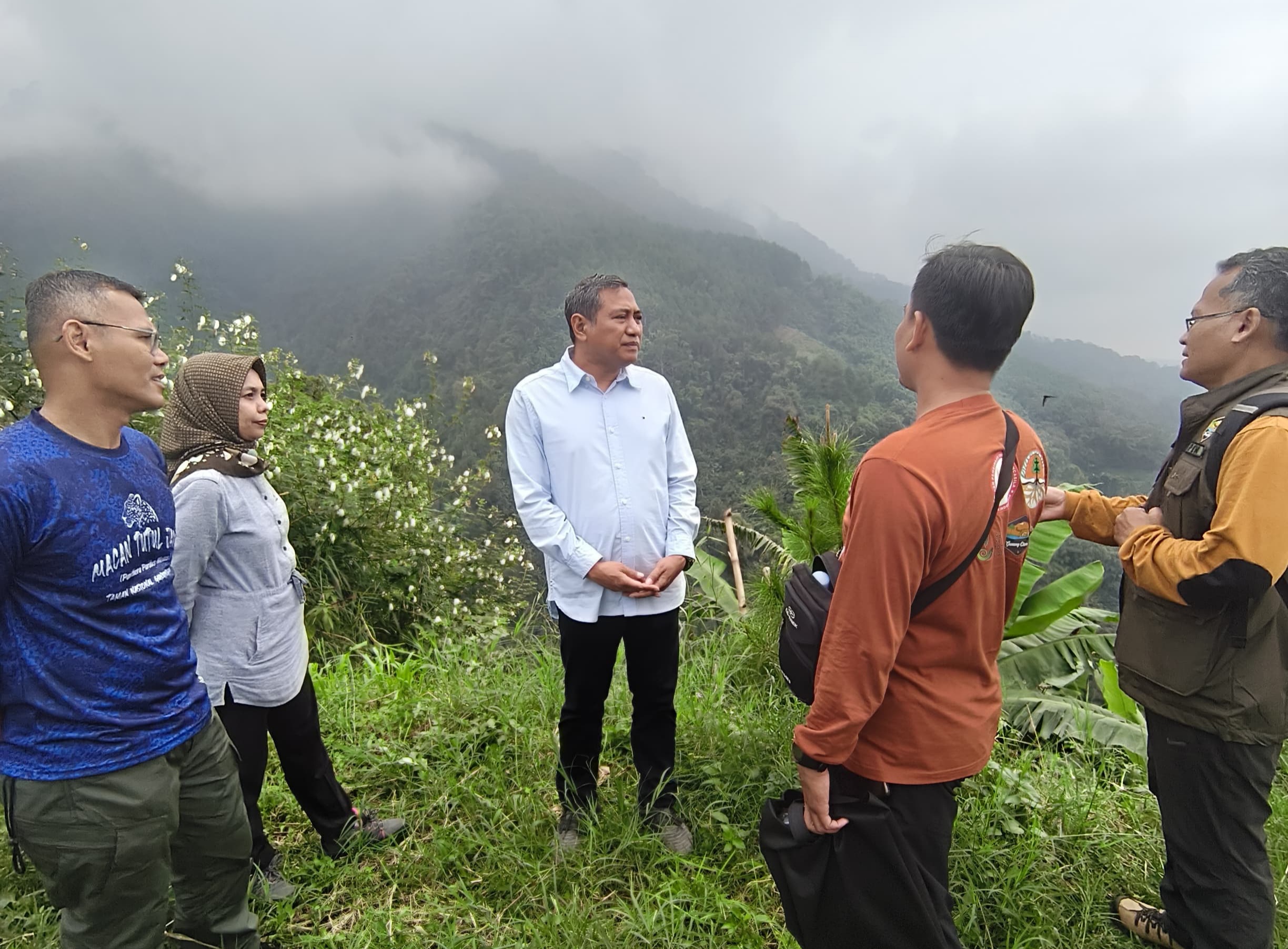BTNGC Tinjau Lokasi Longsor di Cilengkrang, Klarifikasi Isu Terkait Joglo Arunika