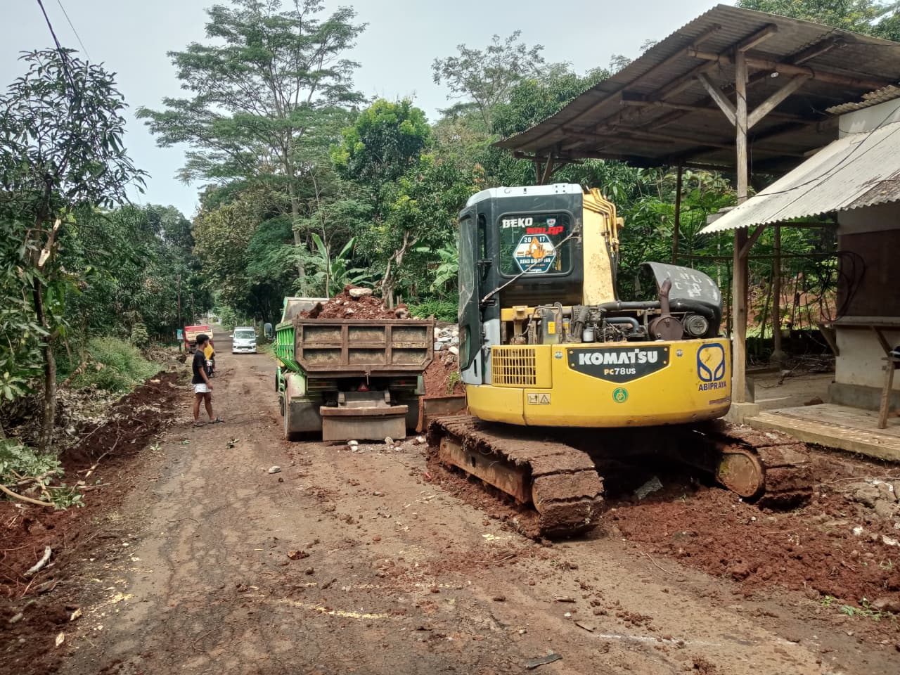 Jalan Wano-Cikeleng Kuningan Mulai Diperbaiki, Anggaran Rp8,7 Miliar dari APBN