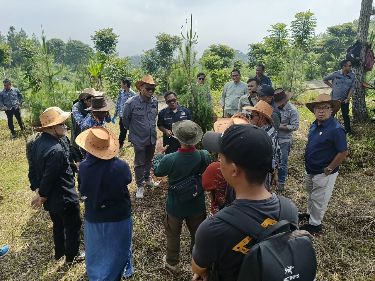 DPRD Kuningan Sidak Arboretum Puspita Cipta Group, Begini Hasilnya
