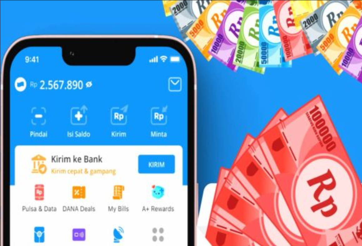 Simak Cara Dapat Saldo DANA Gratis Rp550.000 Modal Cantumin Nomor Hp Lewat Klik LInk DANA Kaget 7 September