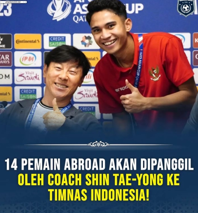 Tercatat Ada 14 Pemain Abroad Penuhi Panggilan STY, Perkuat Timnas Indonesia Melawan Arab Saudi dan Australia!