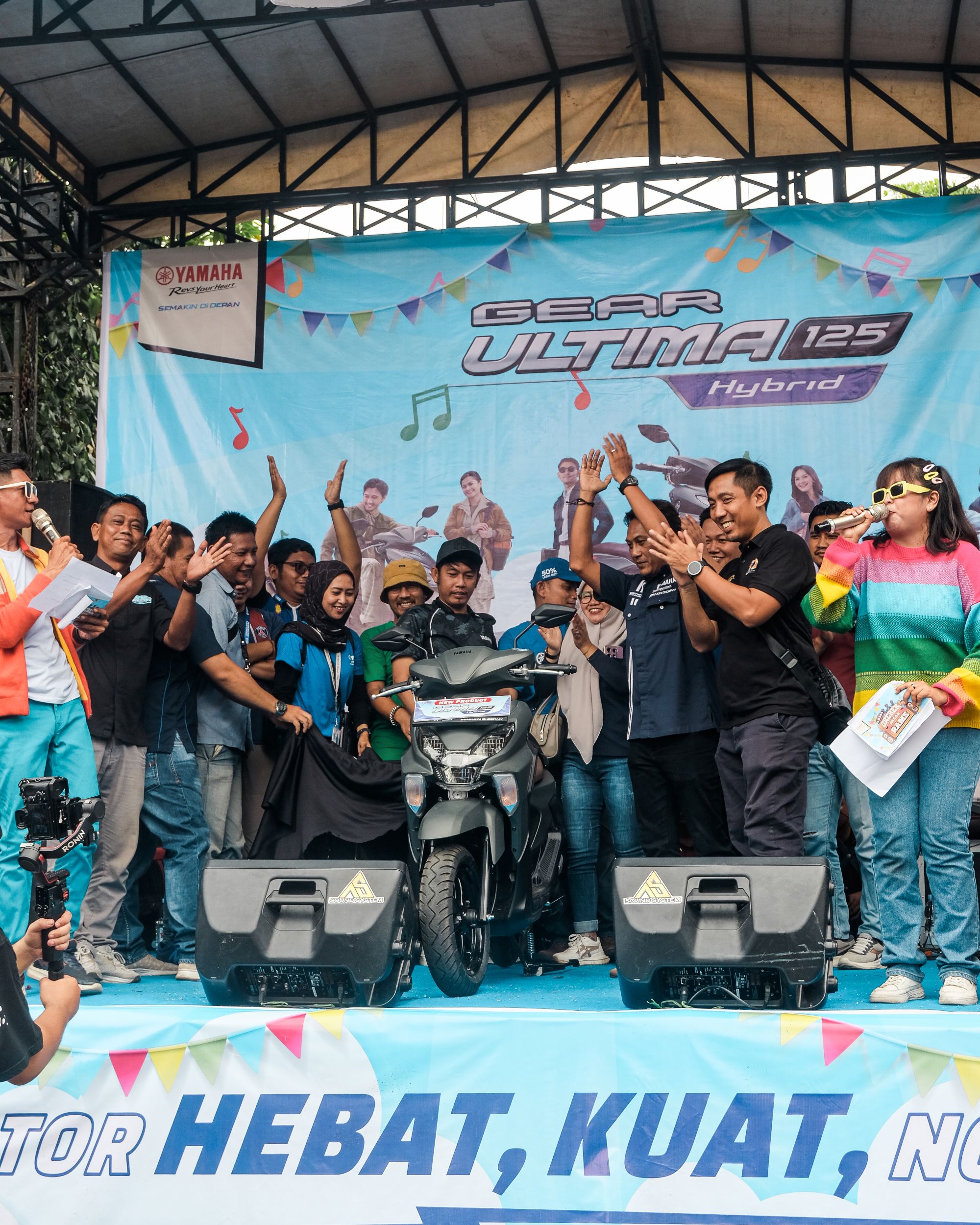 Yamaha Resmi Luncurkan Gear Ultima 125 Hybrid di Cirebon, Hadirkan Inovasi Teknologi Hybrid 'Gaya Hidup Aktif'