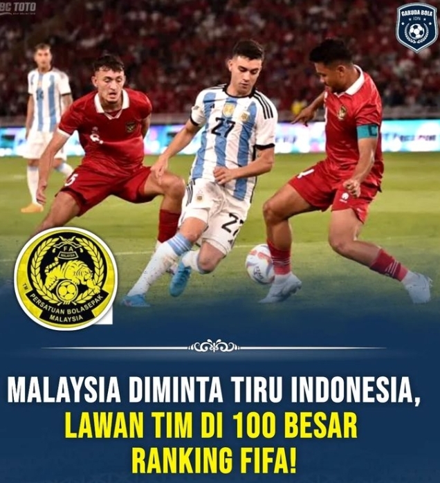 WADUH Malaysia Ingin Tiru Indonesia! Melakukan Uji Coba Lawan Tim Besar Rangking-100 FIFA