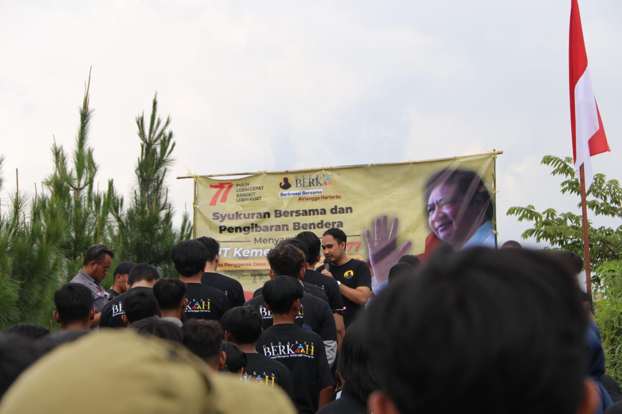 Dinilai Jadi Sosok Pemersatu, Pemuda Penggerak Desa Deklarasi Airlangga Presiden 2024