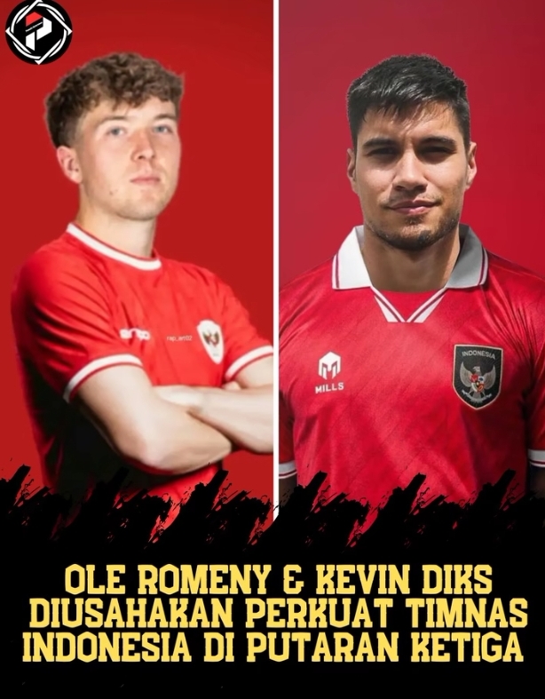 Kevin Diks dan Ole Romeny Gabung, Timnas Indonesia Makin Kuat, Kokoh di Belakang, Tajam di Depan