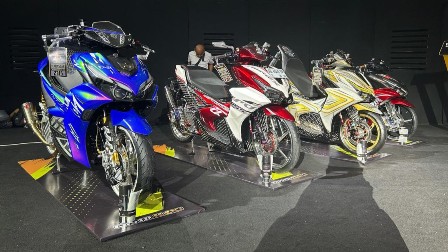 Dari Motorized sampai Emblem Emas, Puluhan Modifikasi Sukses Curi Perhatian Pengunjung Grand Final CustoMAXi