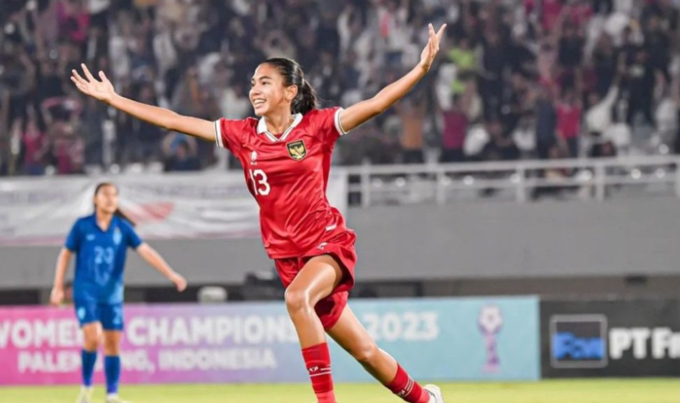 Sumbang 1 Gol Kemenangan Timnas Indonesia Putri, Inilah Profil Claudia Scheunemann