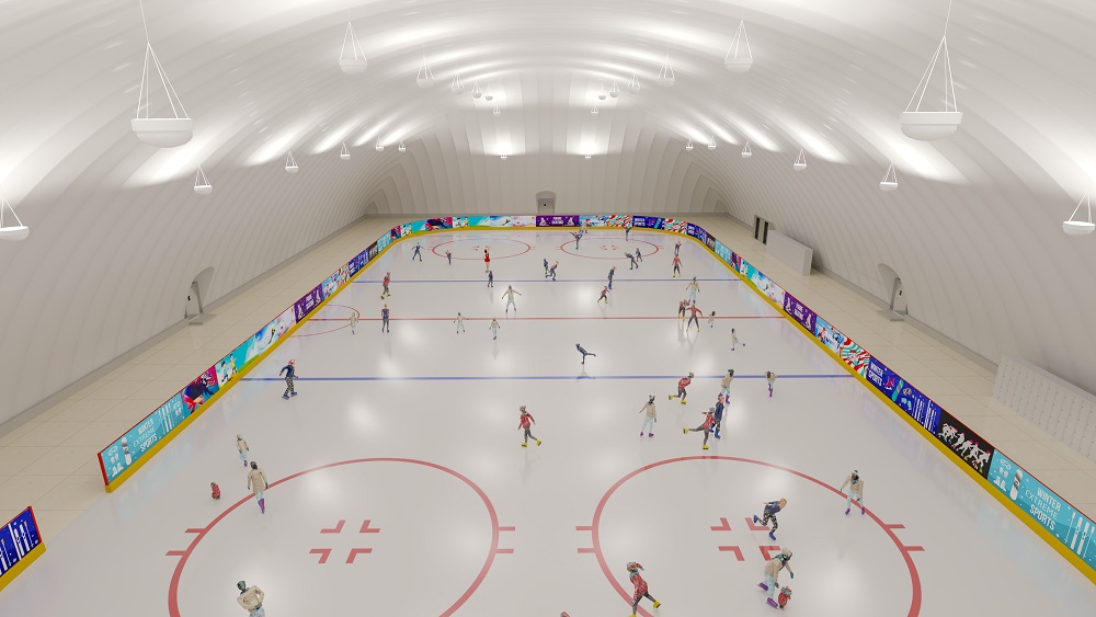 Bukan Fasilitas Resmi, Timnas Hoki Es Indonesia Gelar Latihan di Mall