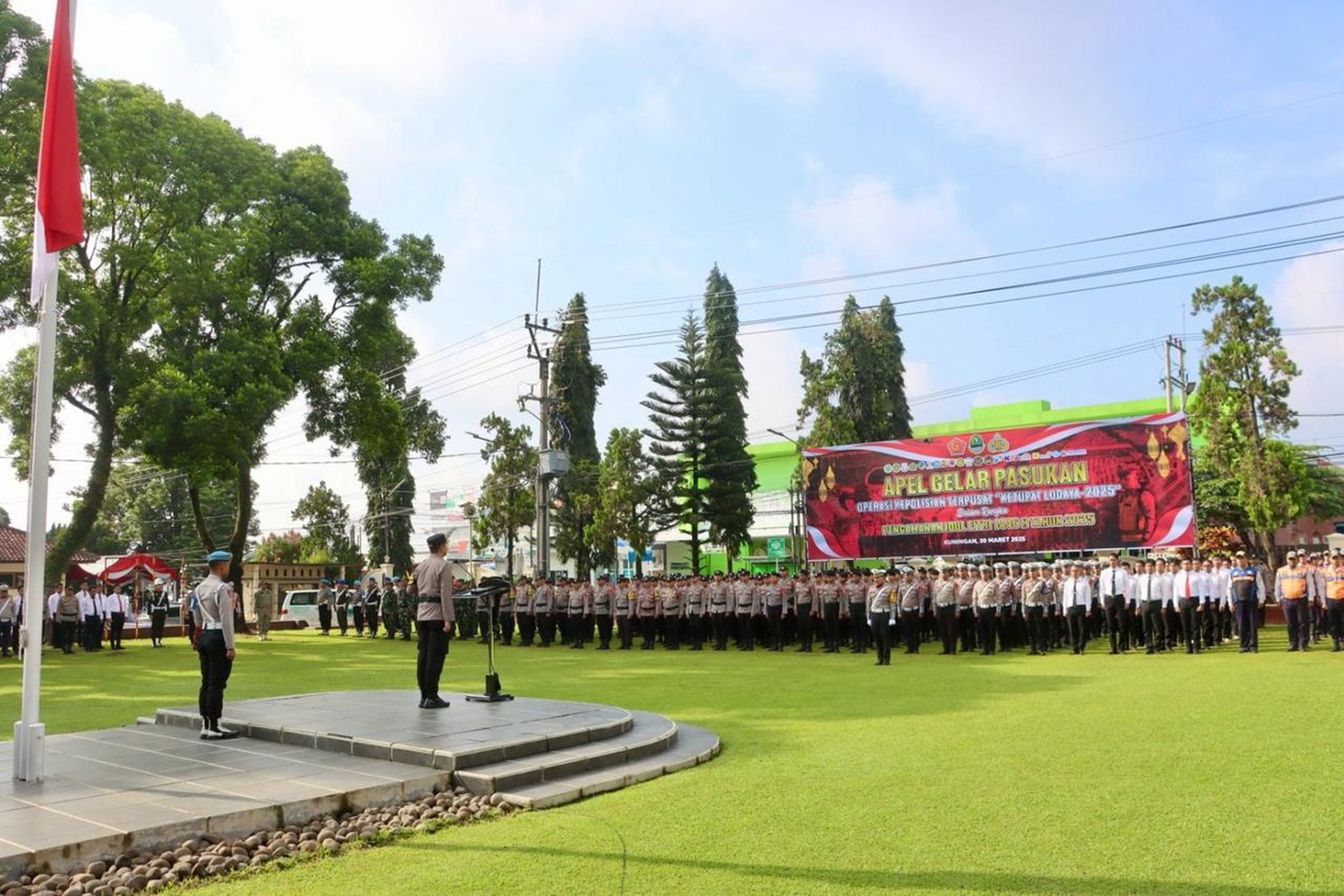 Amankan Jalur Mudik Lebaran 2025, Polres Kuningan Turunkan 345 Personel