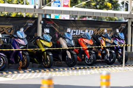 CustoMAXI 2025 Bandung, NMAX 'TURBO' dan NEO Dominasi Arena Kontes dengan Ubahan Minimalis yang Manis