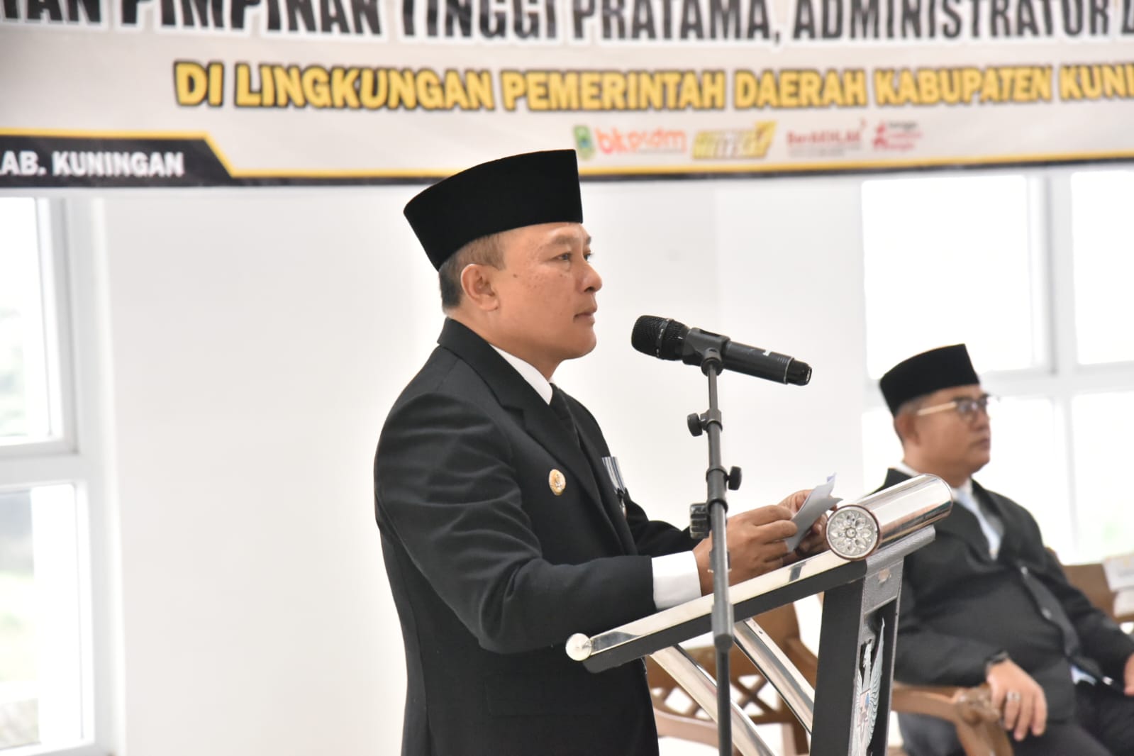 Mutofid Resmi Pimpin Kesbangpol Kuningan, M Khadafi: Kami Siap Bekerjasama