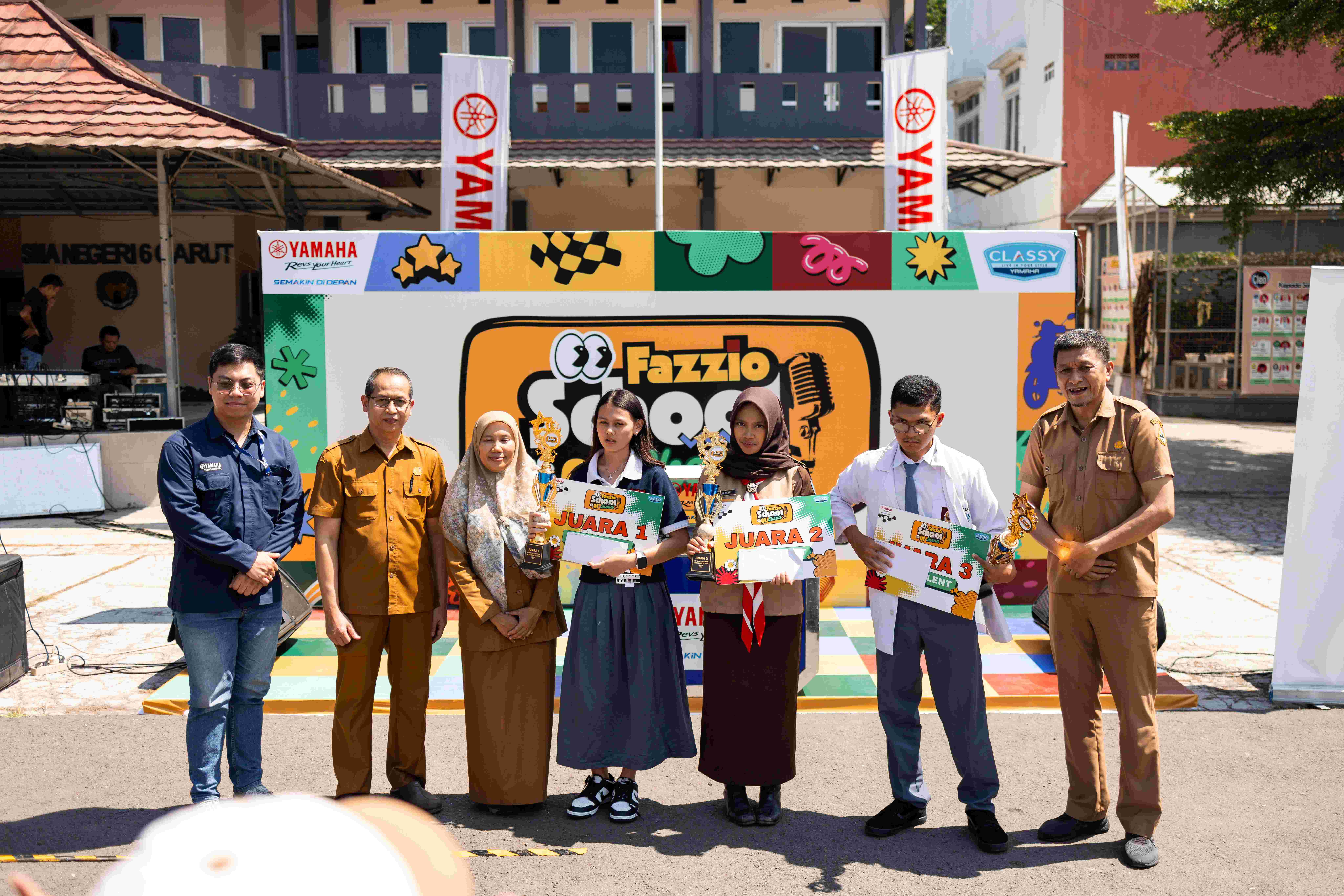 School of Skena Yamaha Fazzio Kembali Sambangi Garut, Hadirkan Kreativitas dan Gaya Hidup Gen Z di SMA